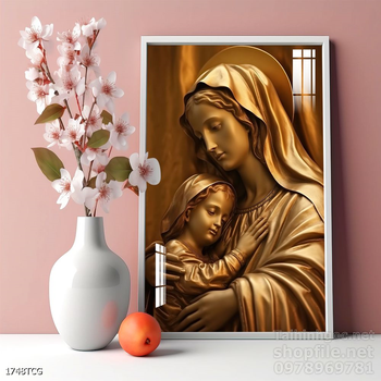 Tranh decor trang trí tường công giáo