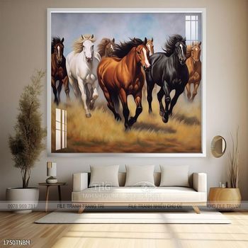Tranh ngựa đẹp ấn tượng