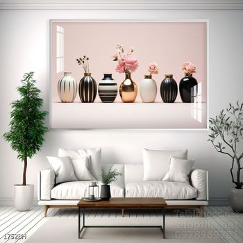 Mẫu tranh bình hoa treo tường đẹp nhất