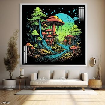 Tranh phi hành gia treo tường