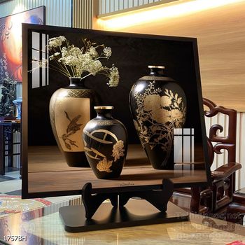 Tranh bình hoa trang trí phòng khách, phòng ăn đẹp