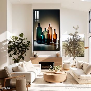 Tranh bình hoa 3D tuyệt đẹp