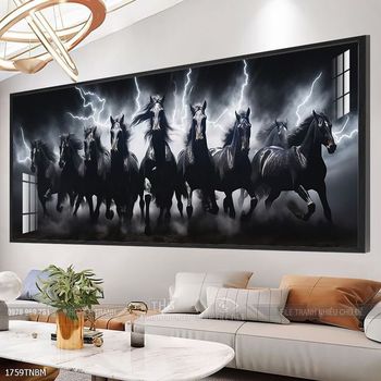 Tranh ngựa đẹp ấn tượng