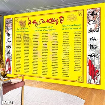 Tranh lời dạy của KHỔNG TỬ file gốc