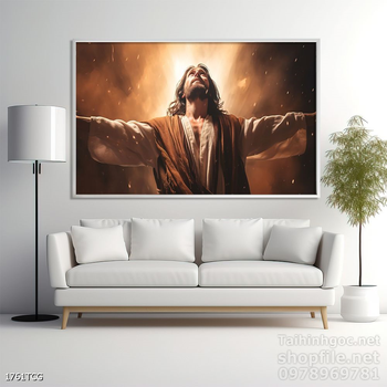 Tranh decor trang trí tường công giáo