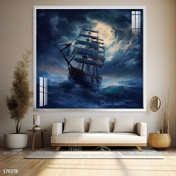 Tranh thuyền và biển