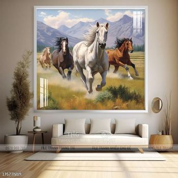 Tranh ngựa treo tường