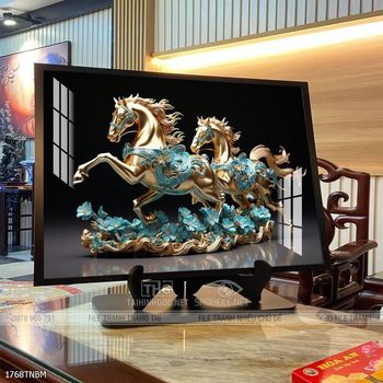 Tranh ngựa đẹp ấn tượng