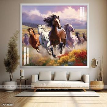 Tranh ngựa mã đáo thành công