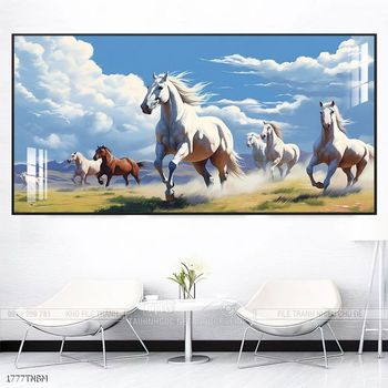 Tranh ngựa đẹp ấn tượng