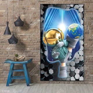 Tranh nghệ thuật phi hành gia trang trí tường nhà