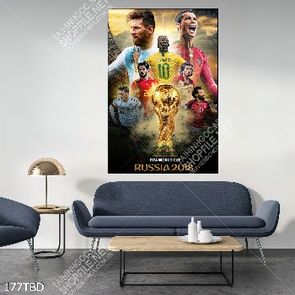 Tranh bóng đá những cầu thủ huyền thoại