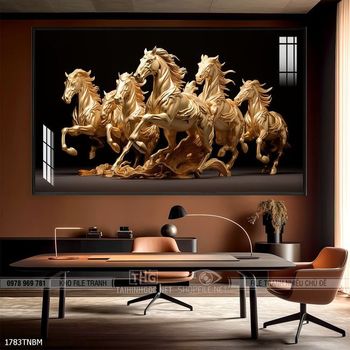 Tranh ngựa mã đáo thành công