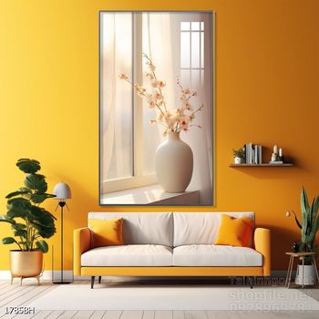 Tranh bình hoa nghệ thuật sang trọng