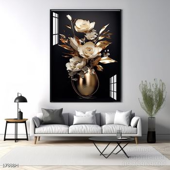 Tranh bình hoa đẹp tinh tế mẫu mới nhất