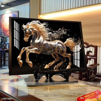Tranh treo tường ngựa bát mã