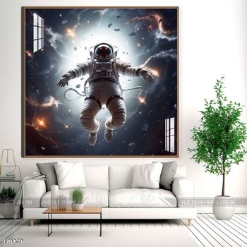 Tranh treo tường nghệ thuật phi hành gia