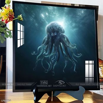 Tranh treo tường cá heo dễ thương