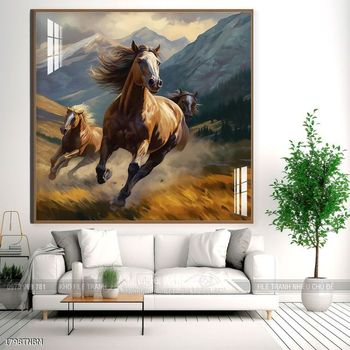 Tranh ngựa treo tường