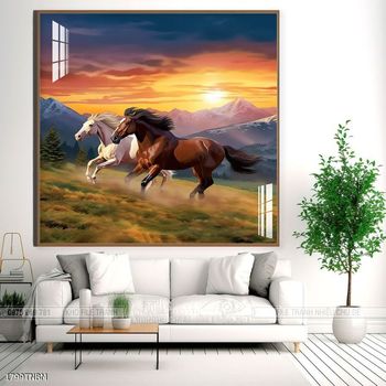 Tranh ngựa đẹp ấn tượng