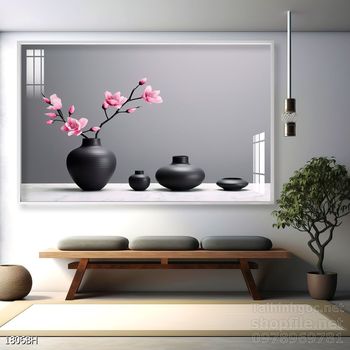 Tranh bình hoa đẹp tinh tế mẫu mới nhất