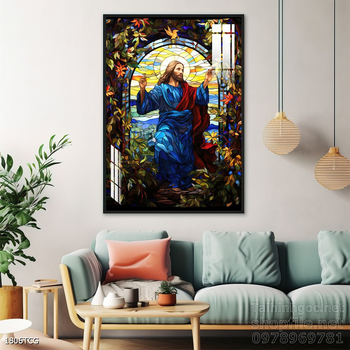 Tranh tranh trí tường công giáo sang trọng