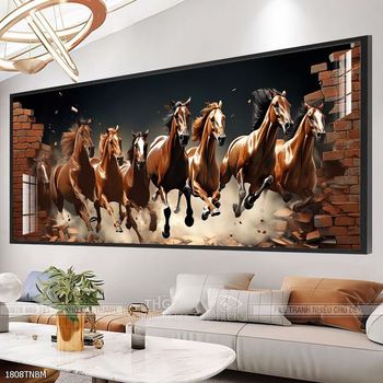 Tranh ngựa đẹp ấn tượng