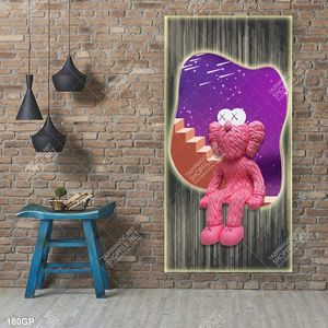 File tranh psd kawas pink đẹp