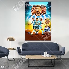 Tranh bóng đá những ngôi sao đội tuyển Argentina