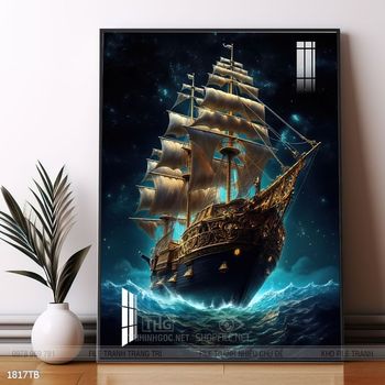 Tranh thuận buồm xuôi gió đẹp ấn tượng