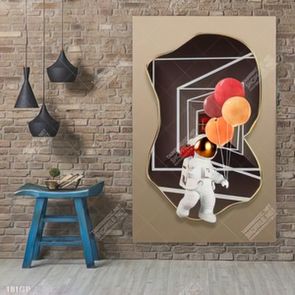 Tranh phi hành gia decor trang trí tường