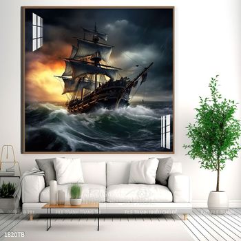 Tranh thuyền và biển