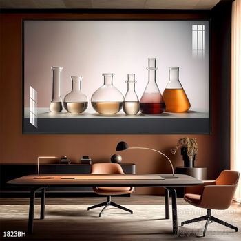 Tranh bình hoa nghệ thuật sang trọng