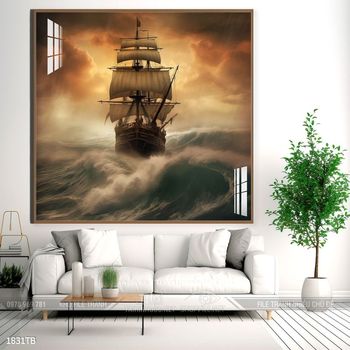 Tranh thuyền và biển