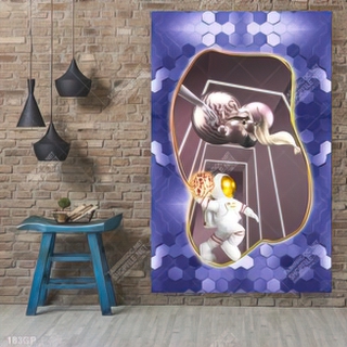 File tranh psd phi hành gia đẹp ấn tượng