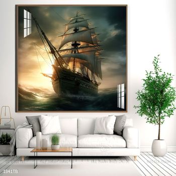 Tranh thuận buồm xuôi gió đẹp