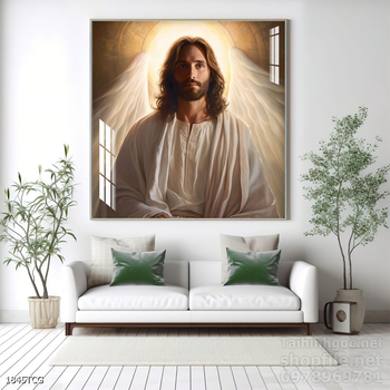 Tranh tranh trí tường công giáo sang trọng