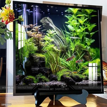 Tranh cá heo dưới lòng đại dương tuyệt đẹp