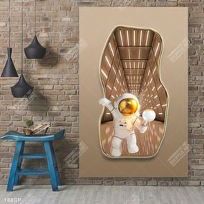 Tranh phi hành gia đẹp ấn tượng file gốc