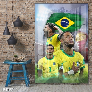 Tranh ba ngôi sao của đội tuyển Brazil