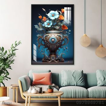 Mẫu tranh bình hoa treo tường đẹp nhất