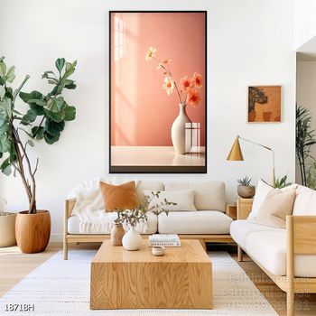 Mẫu tranh bình hoa đẹp hiện đại trang trí tường nhà