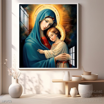 Tranh tranh trí tường công giáo sang trọng