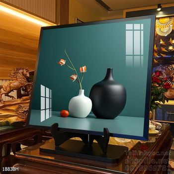 File tranh bình hoa nghệ thuật mẫu mới nhất