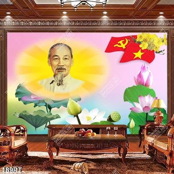 Tranh thờ chủ tịch HỒ CHÍ MINH
