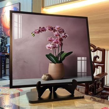 Mẫu tranh bình hoa nghệ thuật decor tường