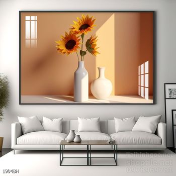 File tranh bình hoa nghệ thuật mẫu mới nhất