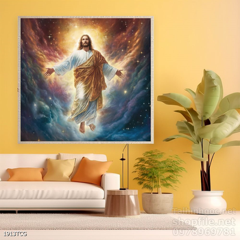 File tranh công giáo decor trang trí tường phòng thờ