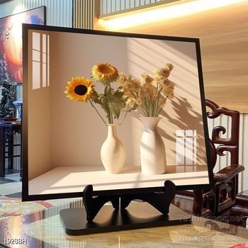 Mẫu tranh bình hoa sang trọng đẹp độc đáo