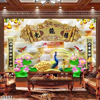 Tranh decor phòng thờ phong thuỷ file psd